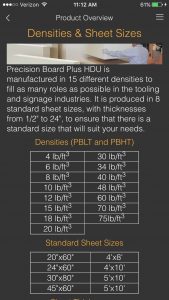 precision board mobile