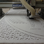 Last routed piece for inside new house