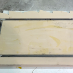 Assembling a HDU sign to hide the framework