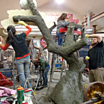 Putting a skin on the tree